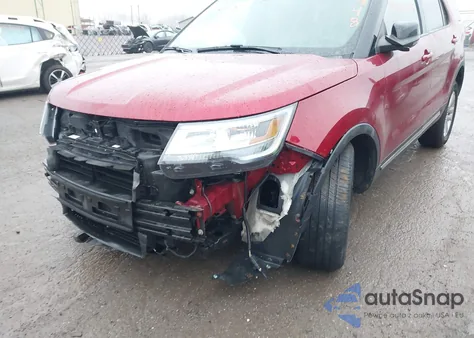 2018 Ford Explorer Xlt z USA, uszkodzony, nr VIN 1FM5K8D86JGC67758